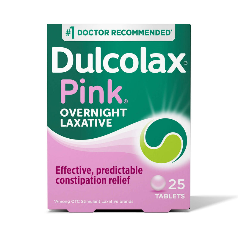 Dulcolax Pink Stimulant Laxative Tablets 25ct