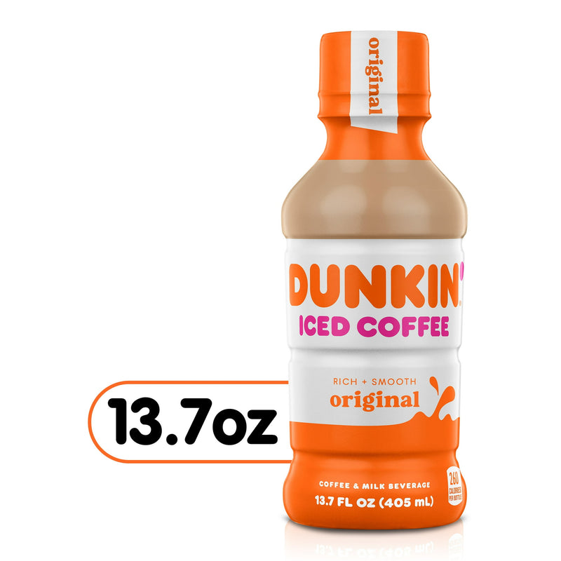 Dunkin Donuts Iced Coffee Original 13.7oz