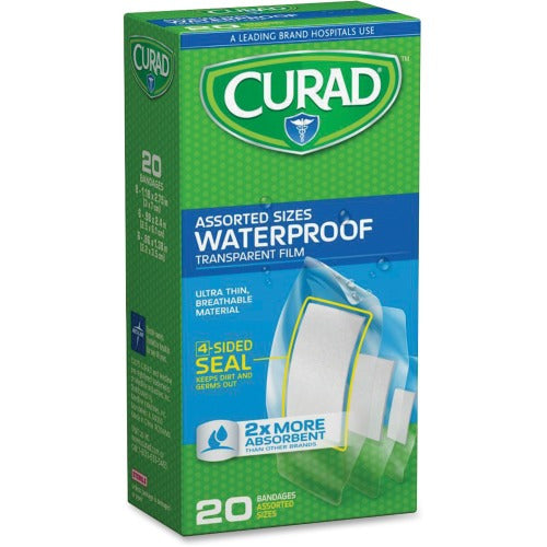 Curad Soothe & Cool Gel Burn Bandage 8ct