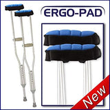 Ergoactives Ergo PAD Ergonomic Pads Fits 99% For Standard Crutches