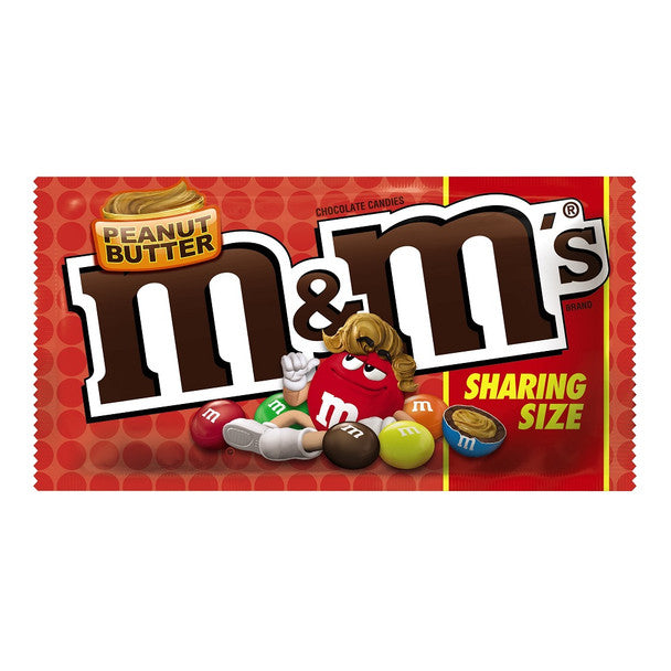 M & M Chocolate Candies Peanut Butter 1.63 oz