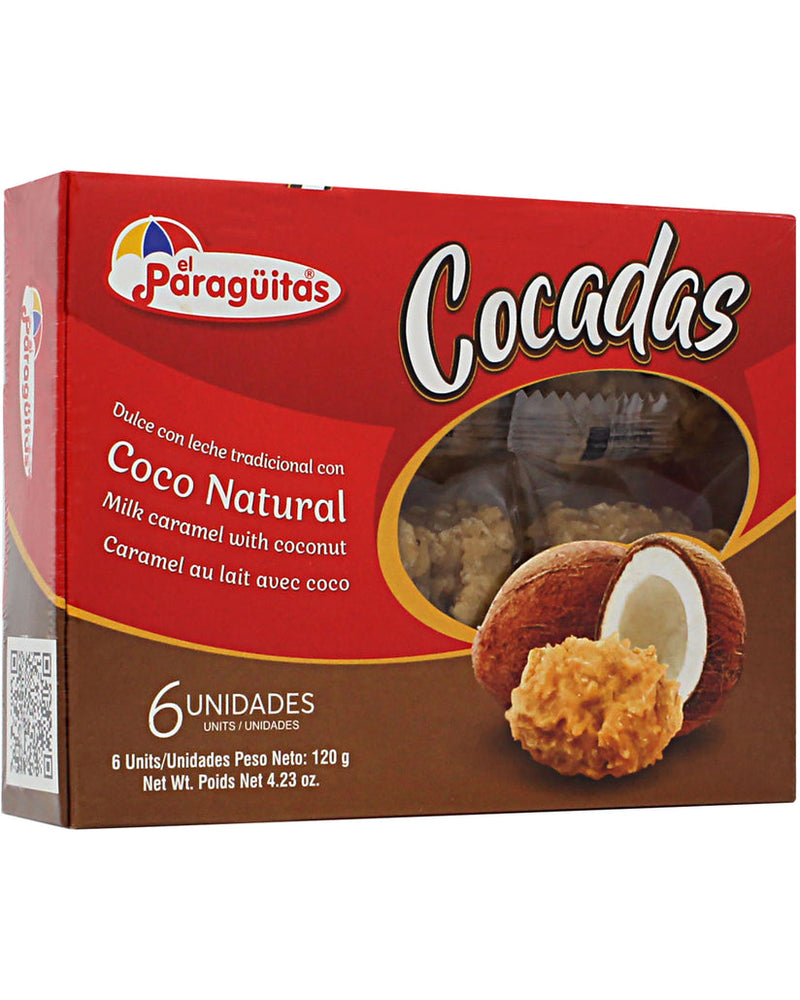El Paraguitas Cocadas Milk Caramelo 6ct