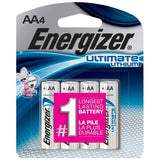 Energizer Ultimate Lithium AA4 Batteries 4CT