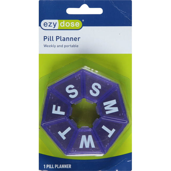 Ezy dosis de 7 lados recordatorio de la píldora
