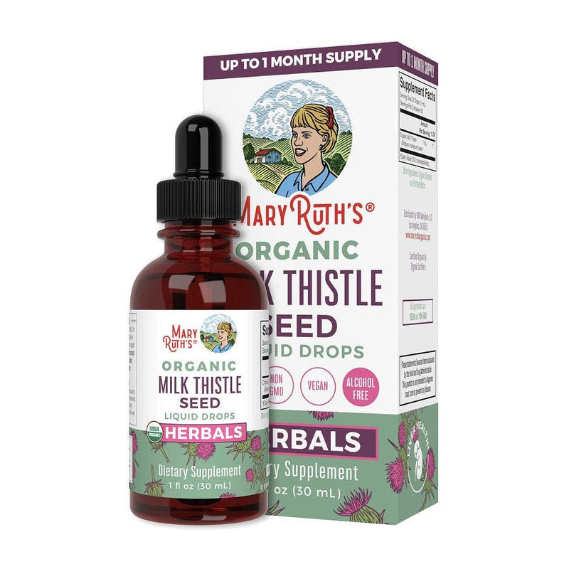 Mary Ruth's Organics Milk Thistle Seed Liquid Extract, 1 oz
