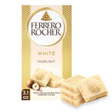 Ferrero Rocher White Chocolate Hazelnut Candy Bar - 3.1 Oz