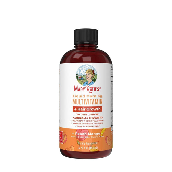 MaryRuth Organics Liquid Multivitamin + Hair Growth Biotin 10000mcg 15 fl oz