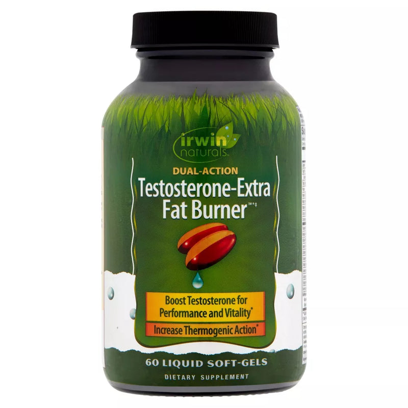 Irwin Testosterone-Extra Fat Burner Softgels 60ct