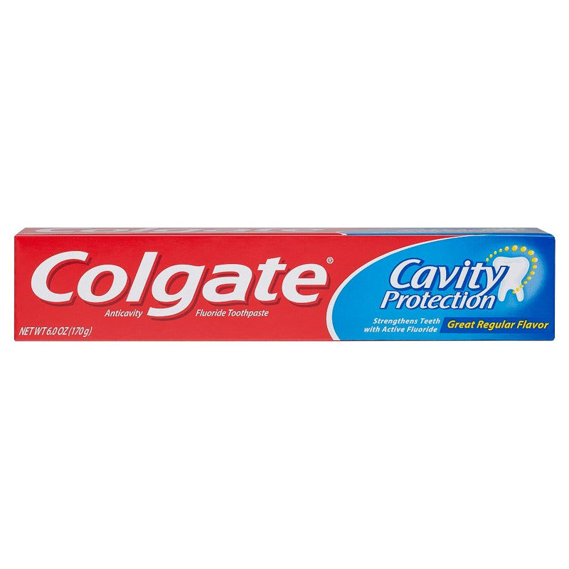 Colgate Cavity Protection Toothpaste with Fluoride  Minty Great Flavor  6 oz Tube