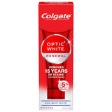 Colgate Optic White Renewal Teeth Whitening Toothpaste - High Impact White - 3.0oz
