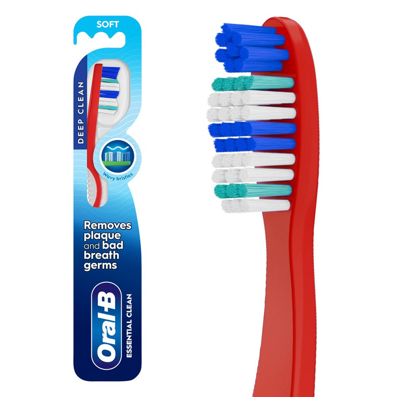 Oral-B Healthy Clean Soft Bristle Manual Toothbrush 1ct