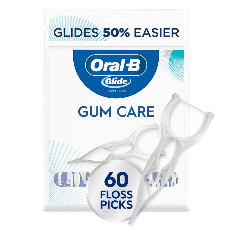 Oral-B Glide Gum Care Dental Floss Picks 60ct