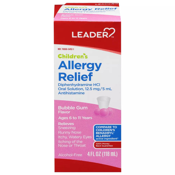 Leader Children's Allergy Relief  4 Oz