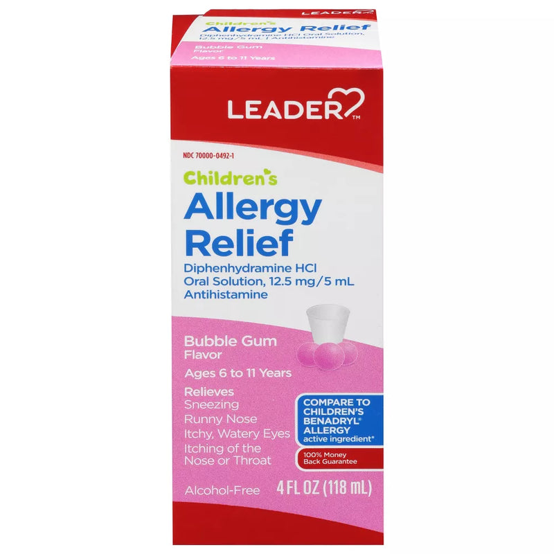 Leader Children's Allergy Relief  4 Oz