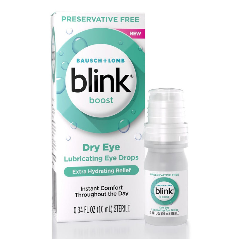 Blink Tears Lubricating and Hydrating Dry Eye Drops - Preservative Free - 10ml