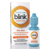 Blink Triple Care Hydrating and Lubricating Eye Drops for Dry Eyes - 10ml