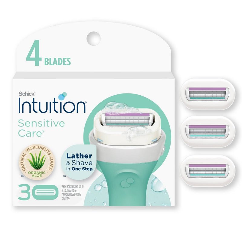 Schick Intuition Naturals Cartridges 3ct