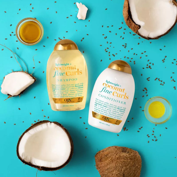 OGX Lightweight + Coconut Fine Curls Shampoo 13 fl.oz.