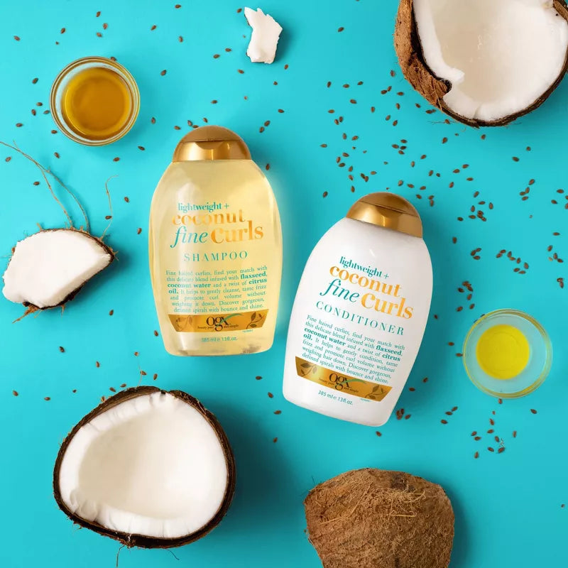 OGX Lightweight + Coconut Fine Curls Shampoo 13 fl.oz.