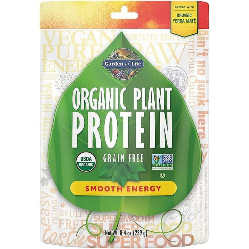 Garden of Life Organic Plant Protein Smooth Energy 9oz