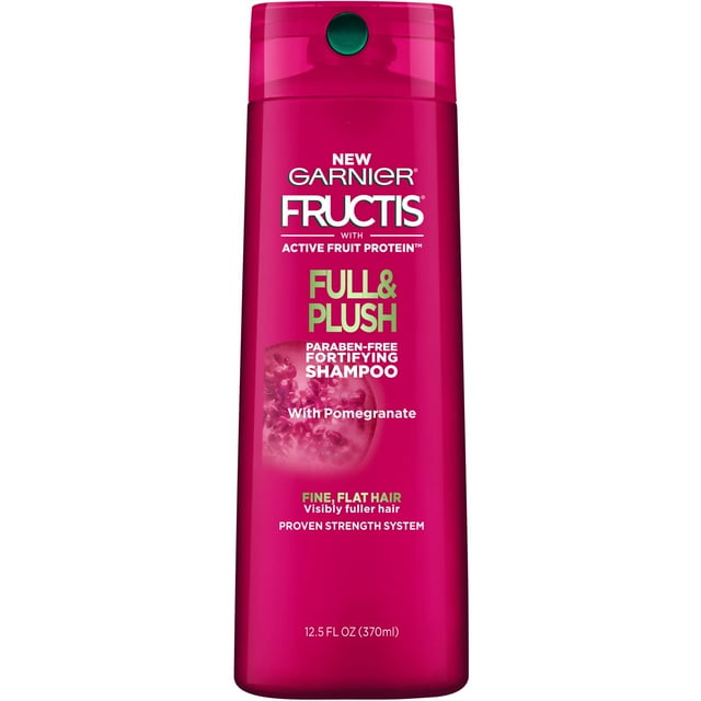 Garnier Fructis Full and Plush Fortifying Shampoo with Pomegranate 12.5Oz
