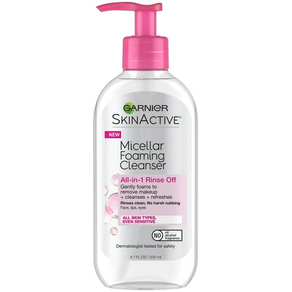 Garnier SkinActiveAllin1 Micellar Foaming Cleanser 6.7oz