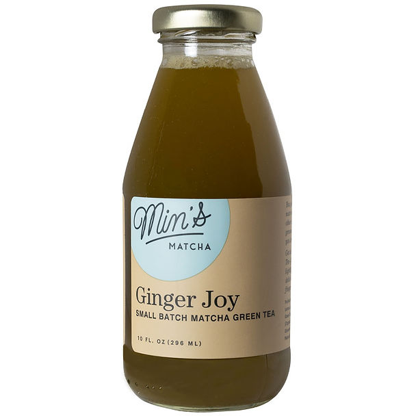 Mins matcha jengibre joy green té verde 10 oz