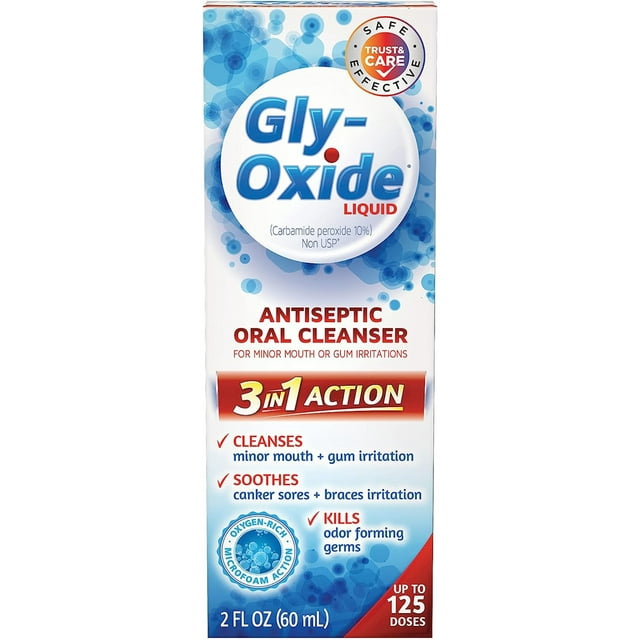 Gly óxido antiséptico líquido oral oral 2oz