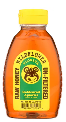 Goldenrod Apiaries Florida Raw Honey Wildflowers Un-Filtered