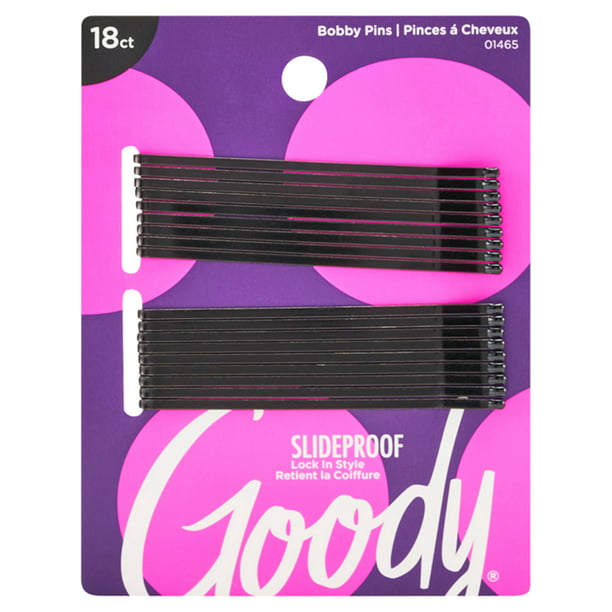 Goody So ​​Secure Bobby Pins 3 'Black 18ct