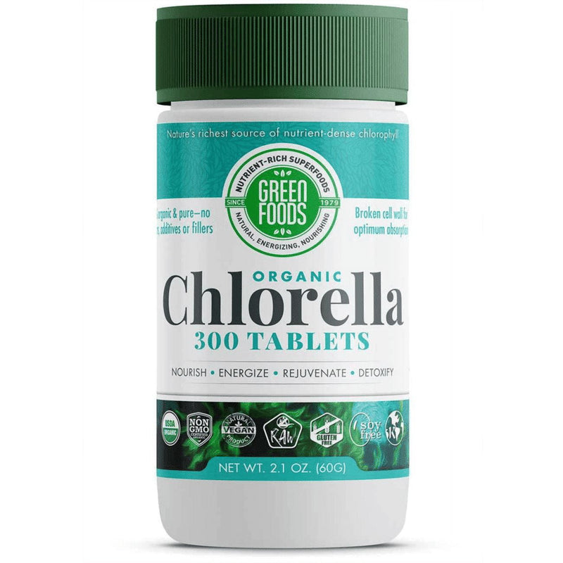 Green Foods Organic Chlorella 300 Tablets