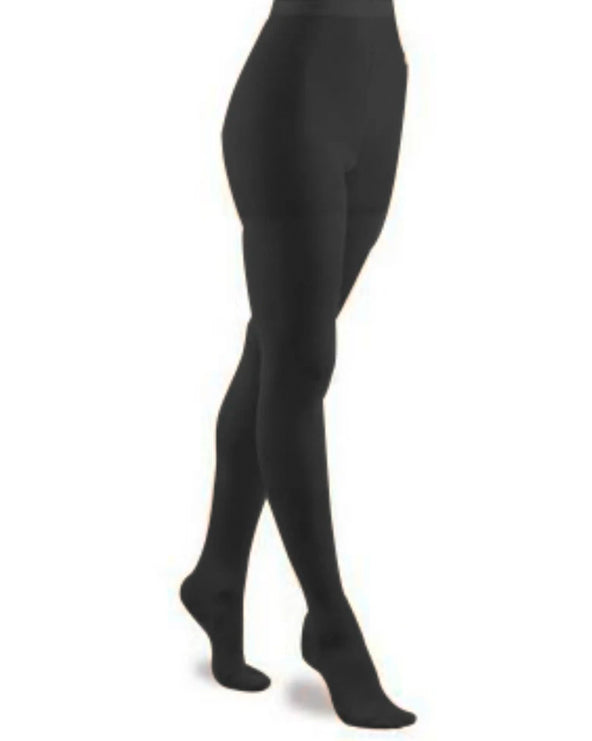 Jobst Activa Sheer Pantyhose 20-30 Closed Toe Black