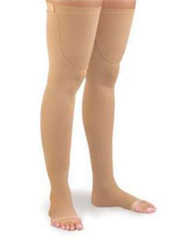 Activa Anti Embolism Thigh High Open Toe 18 Beige S