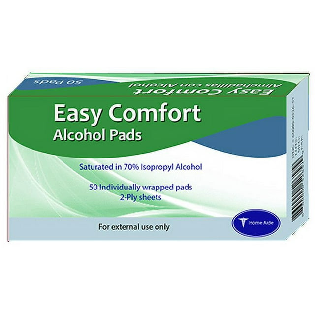 Easy Comfort Alcohol Pre Pads 50ct