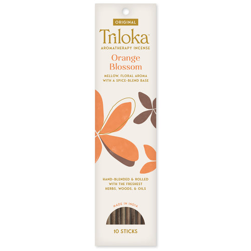 Triloka Incense Orange Blossom 10ct
