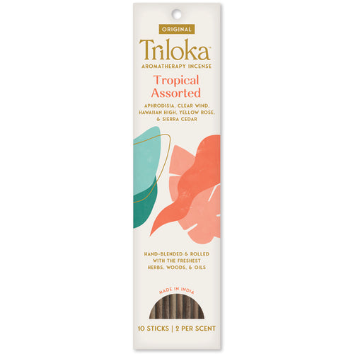 Triloka Incense Tropical Assorted 10ct