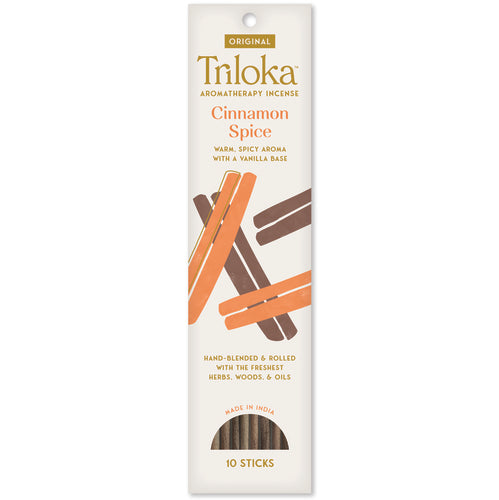 Triloka Incense Cinnamon Spice 10ct