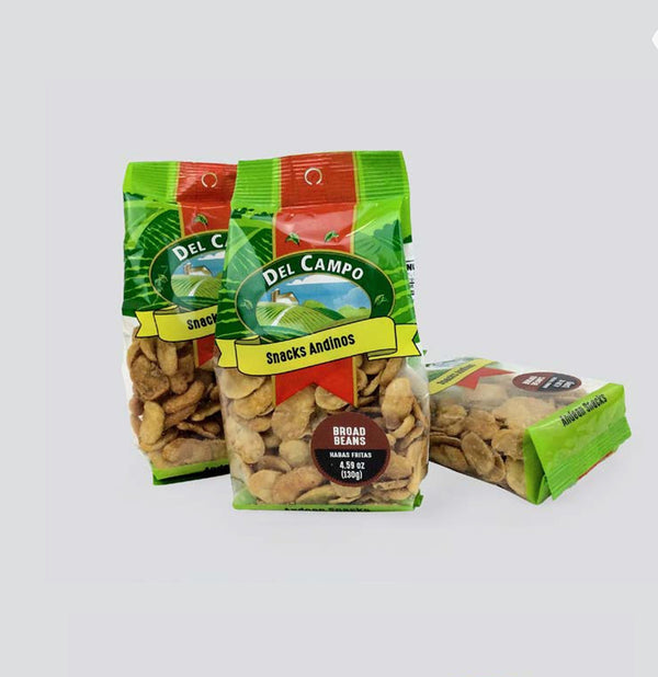 Snack de Del Campo Andi Habas Fritas 4.59oz