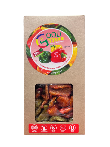 Good Time Mixed Pepper Chips With Sea Salt 5oz
