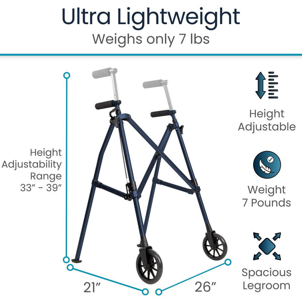 Vive Health Compact Airframe Walker Grey MOB1088GRY