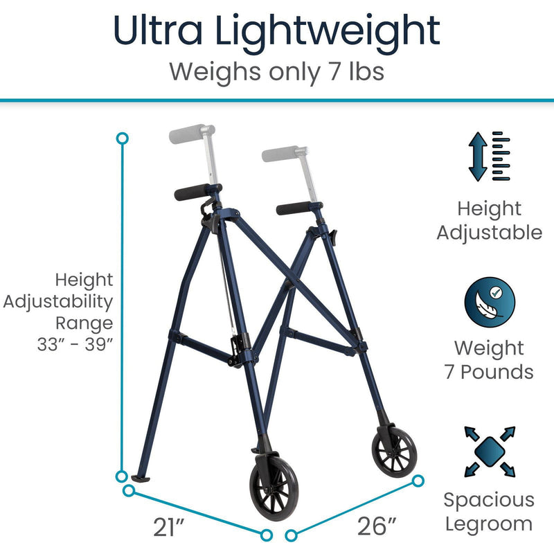 Vive Health Compact Airframe Walker Grey MOB1088GRY