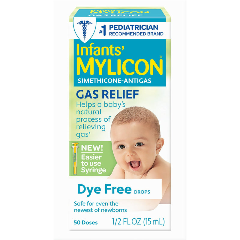 Mylicon Mylicon Gas Relief Drops & Syringe Dye Free 0.5oz