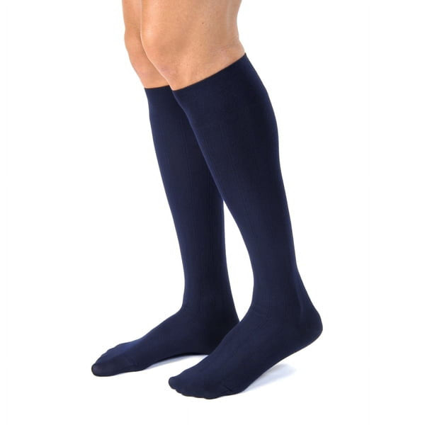 Jobst For Men Casual Knee High Closed Toe 15-20 Navy