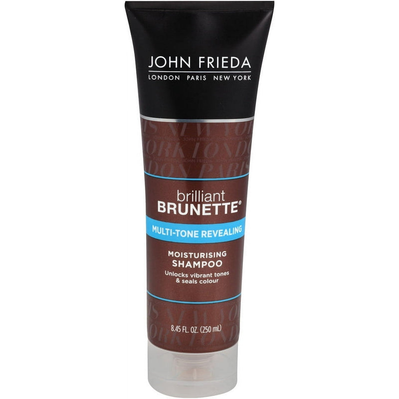 John Frieda Brilliant Brunette Moisturizing Shampoo 8.45oz