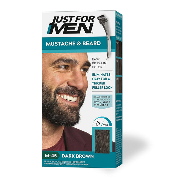 Just For Men Mustache & Beard Hair Dye Real Black 110