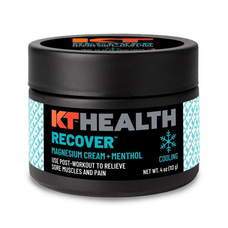 Kt Recover Magnesium Menthol Cream 4oz