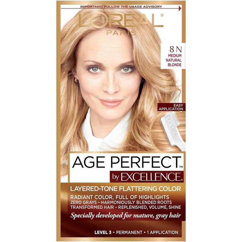 Loreal Age Perfect Medium Natural Blonde 8N
