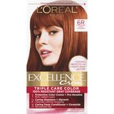 Loreal Excellence Creme Permanent Hair Color 6R Light Auburn