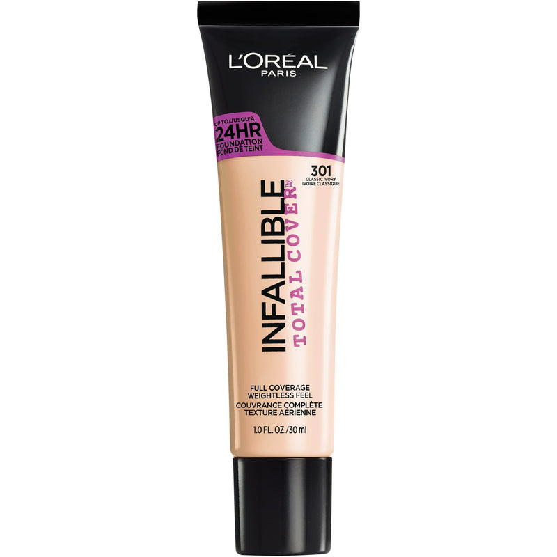 L'Oreal Paris Infallible Total Cover Foundation 1oz
