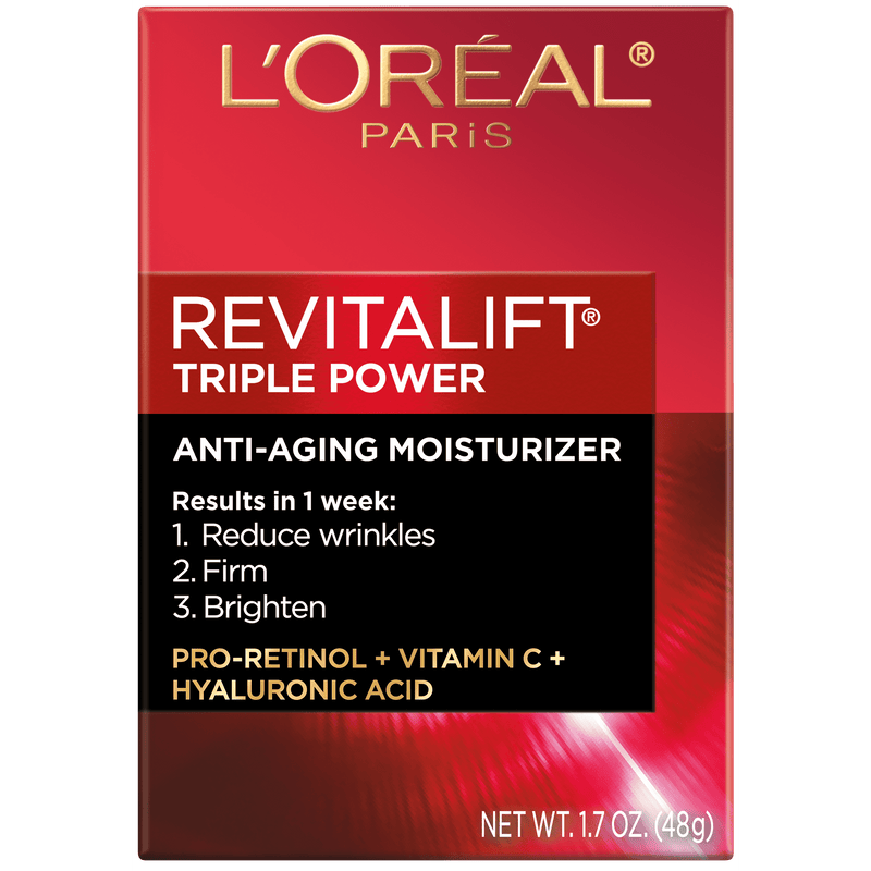 L'Oreal Paris Revitalift Triple Power Face Moisturizer 1.7oz